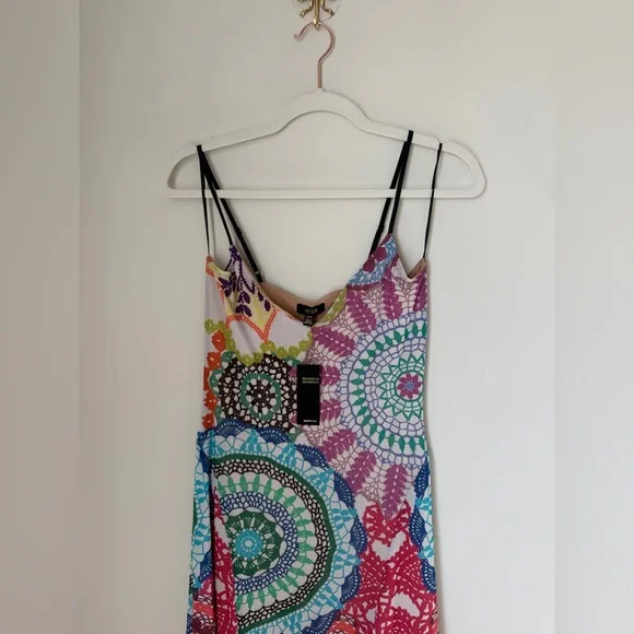 AFRM colorful Floral Maxi Dress with Spaghetti Straps - Picture 2 of 4